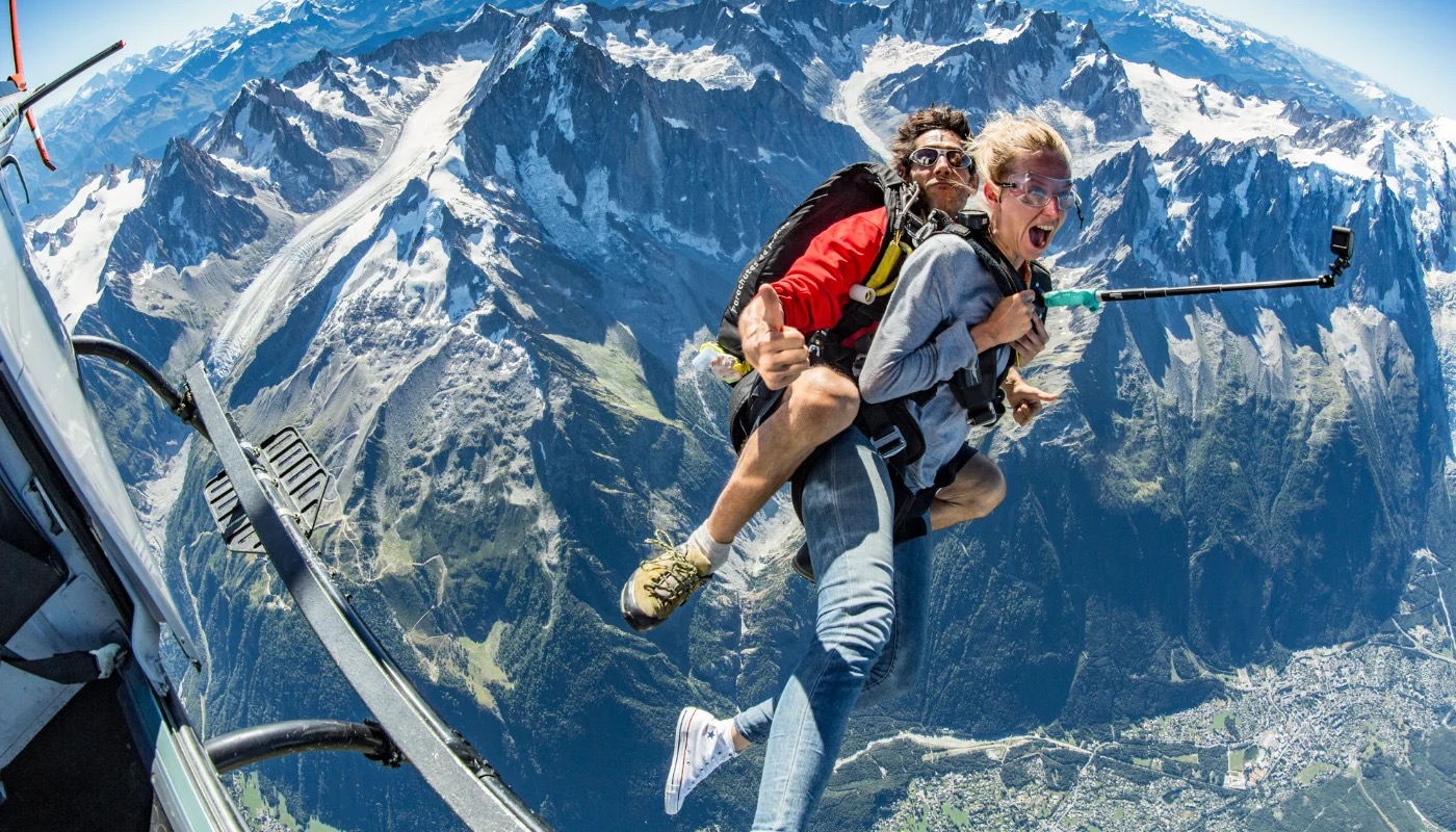 Mont Blanc Skydive